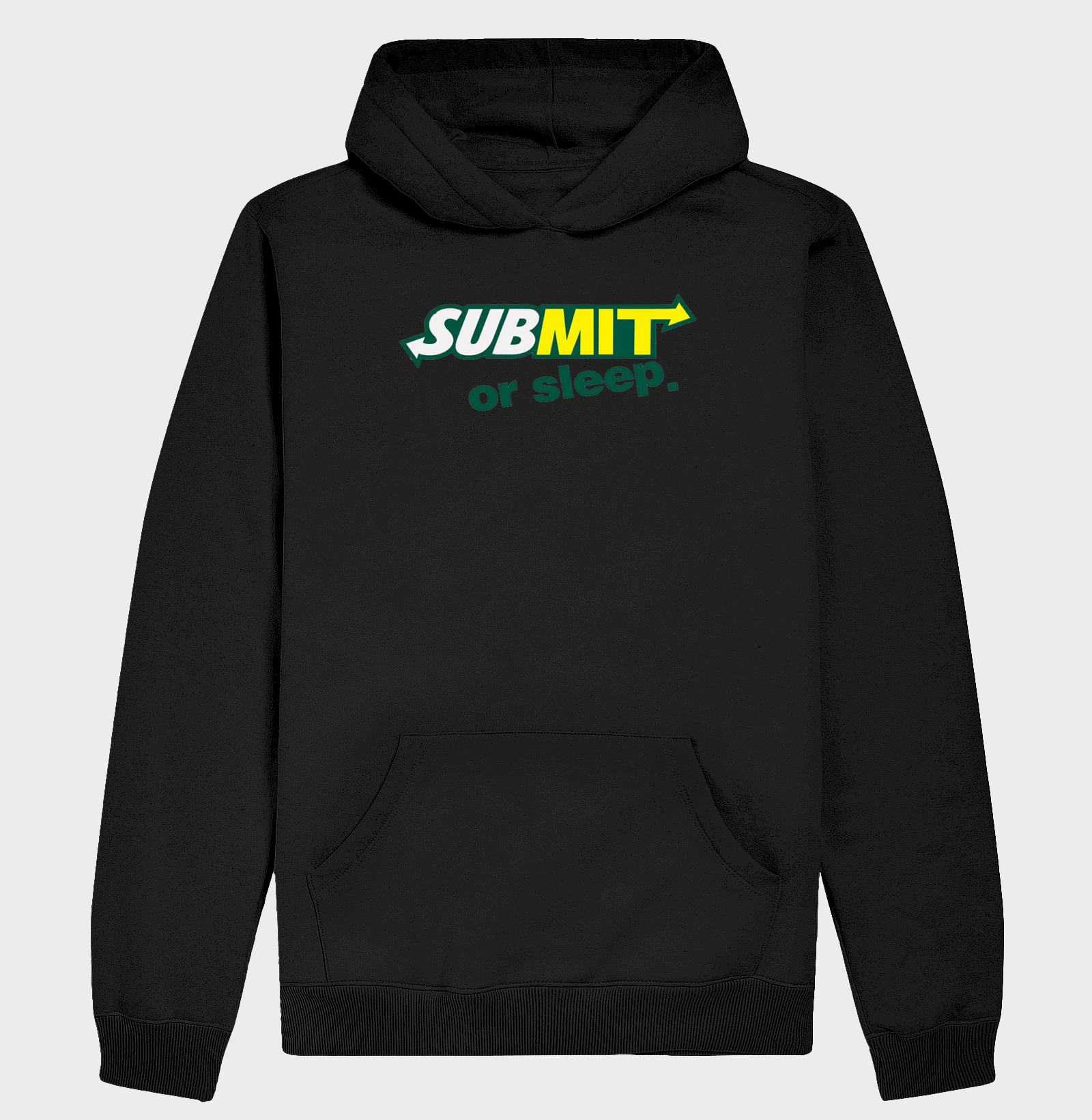submit or sleep over