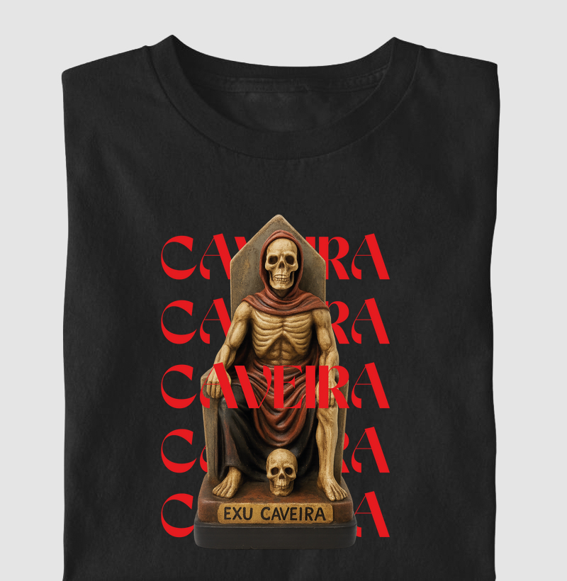 Exú Caveira - gesso -