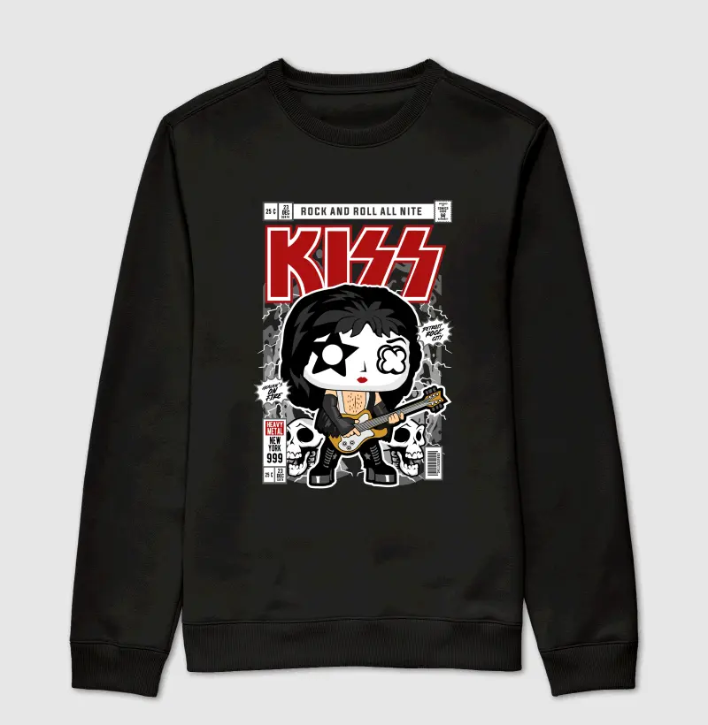 Paul Stanley (Kiss) - Suéter Moletom
