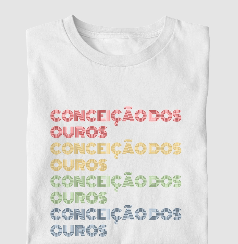 Conceição dos Ouros Letreiro Retrô