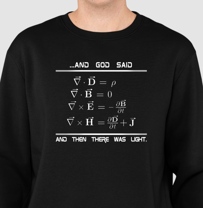 And God Said - Suéter Moletom