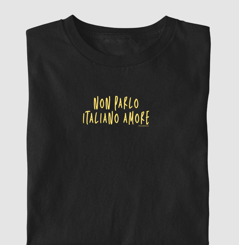 Non parlo italiano amore