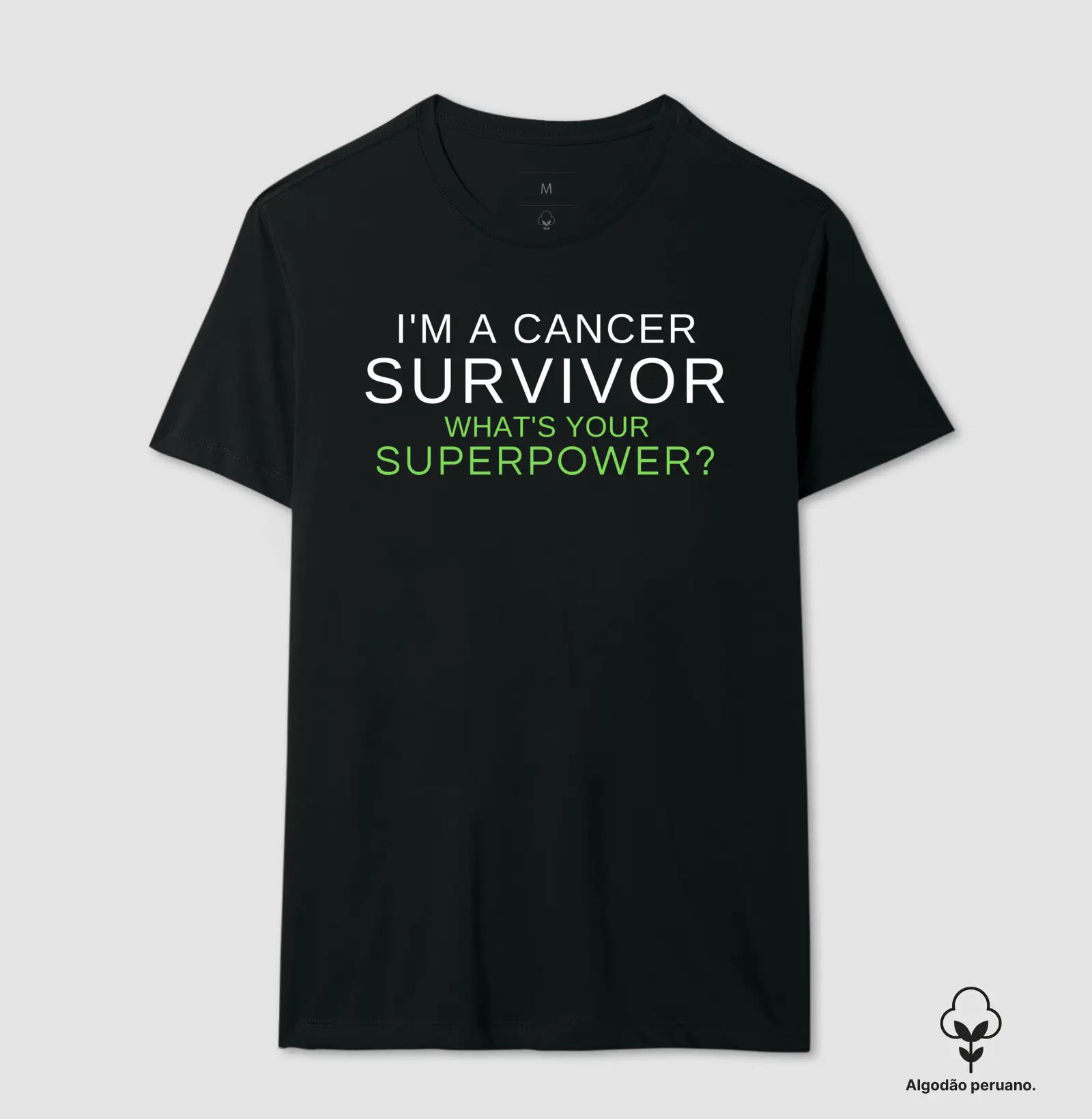 SURVIVOR - CANCER - VERDE  FINA