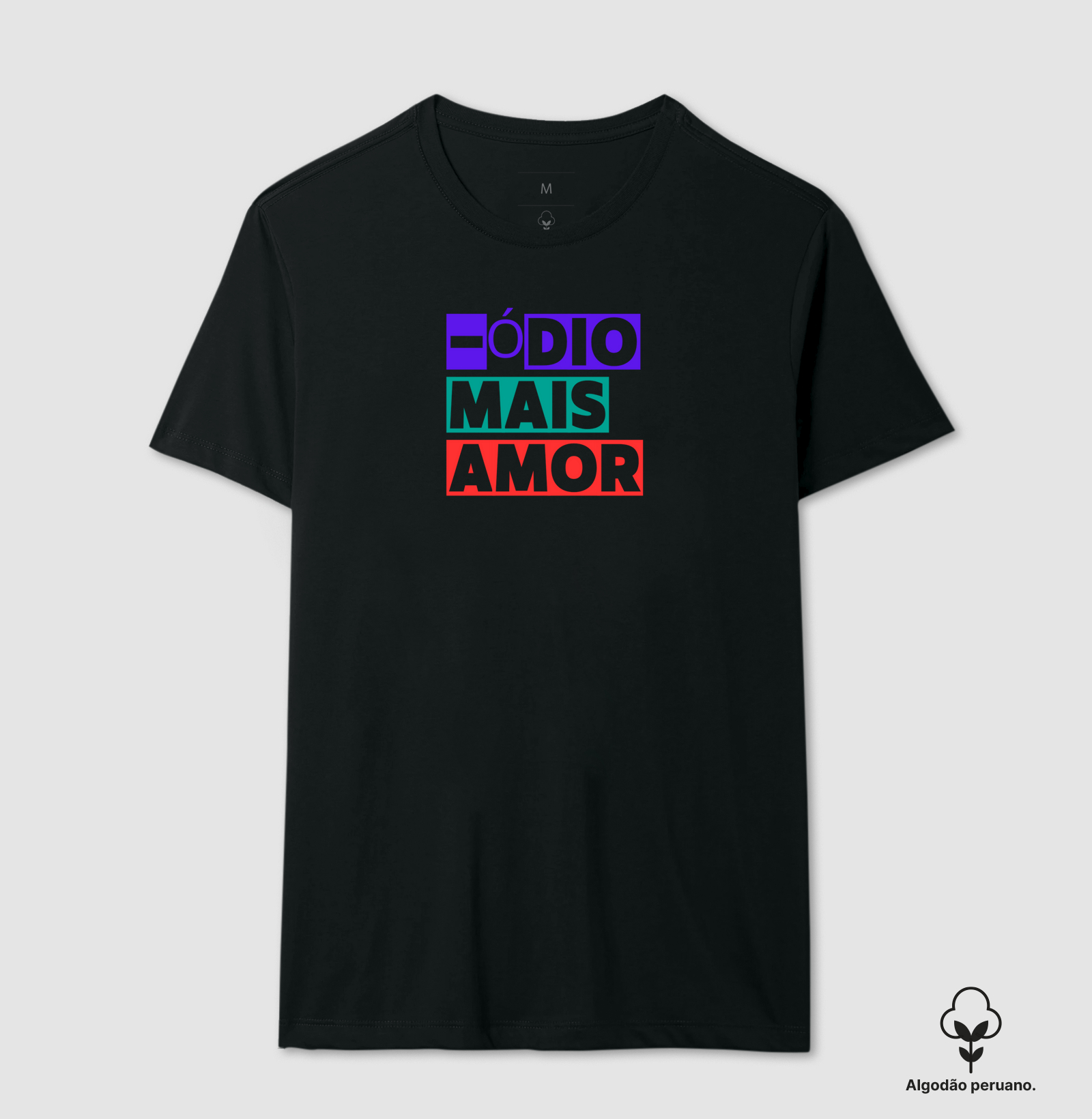 Camiseta Algodão Pima- Mais Amor
