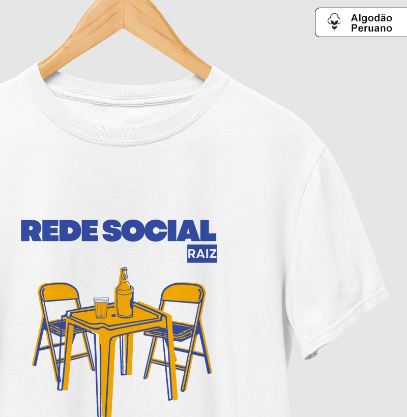 Camiseta Premium Rede Social Raiz