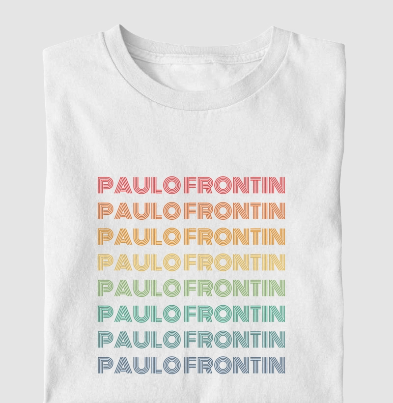 Paulo Frontin Letreiro Retrô