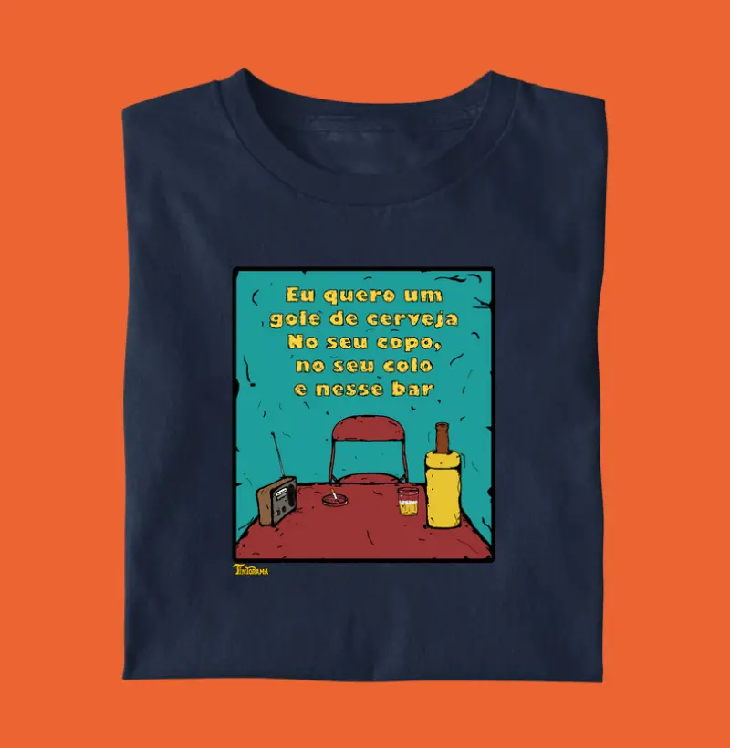 Camiseta "nesse bar"