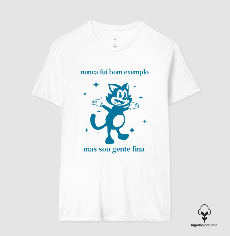 nunca fui bom exemplo, mas sou gente fina