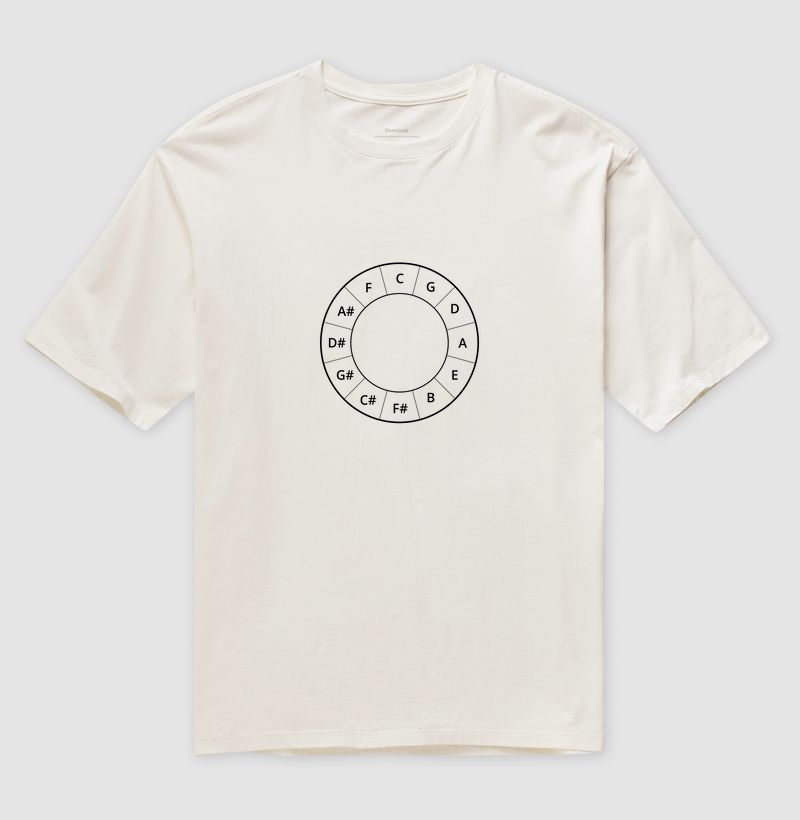 Camisa com o ciclo de quinta