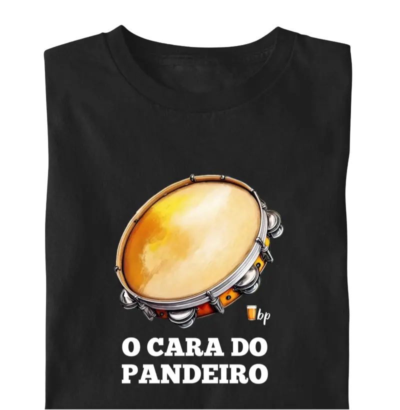 O cara do pandeiro - Com o pandeiro
