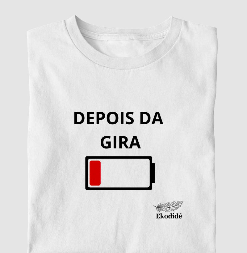 Depois da função