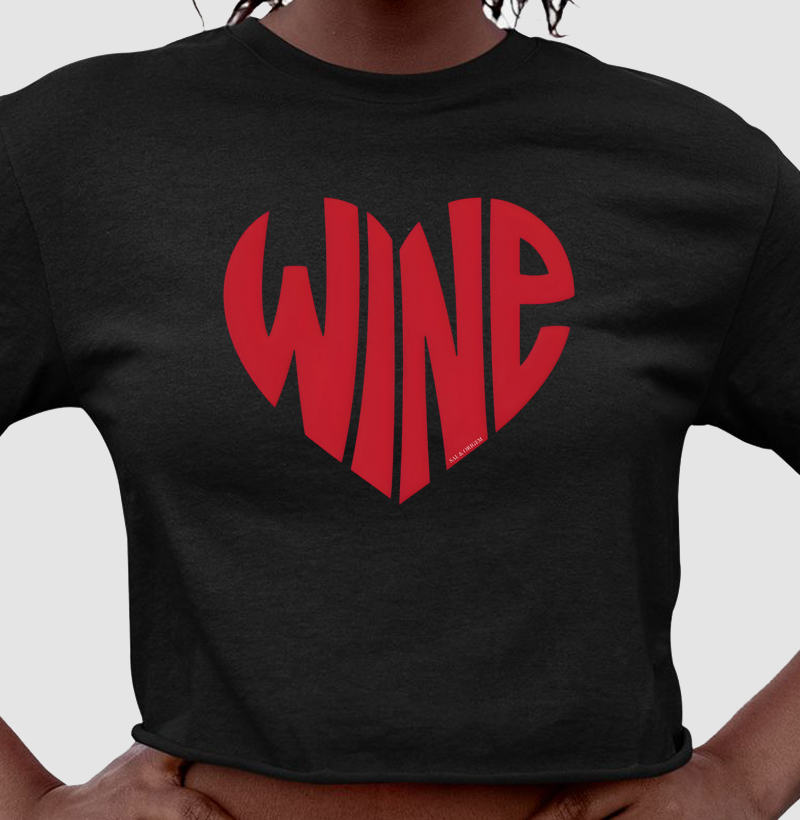 Coração WINE - Vermelho