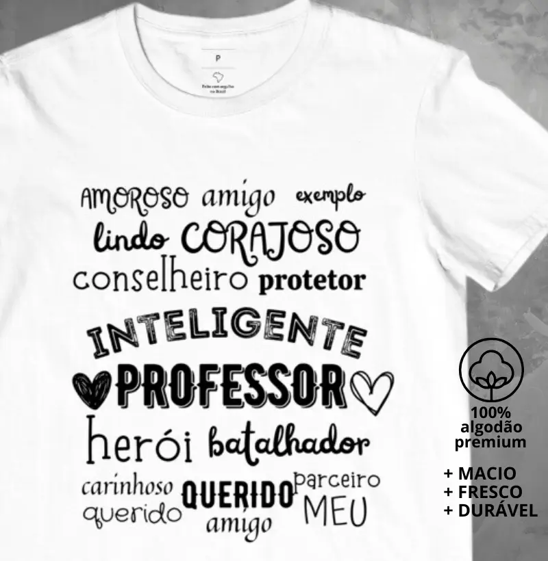 Camiseta Professor