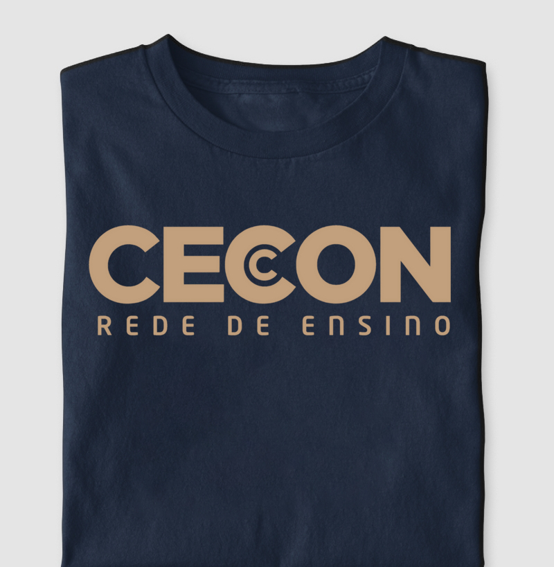 Camisa CECON rede de ensino 25 anos