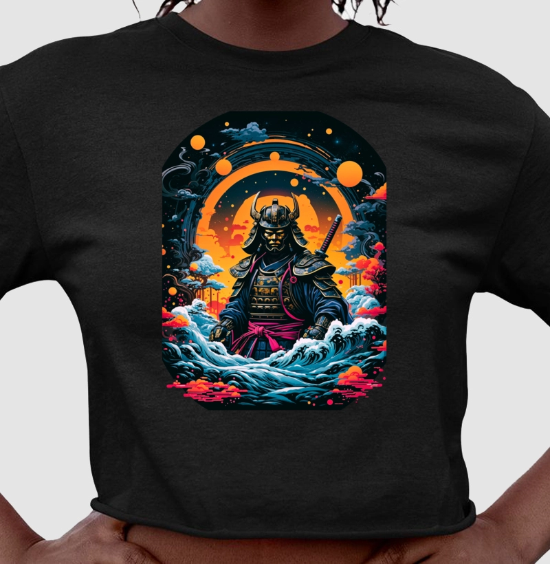 Cropped Samurai Celestial