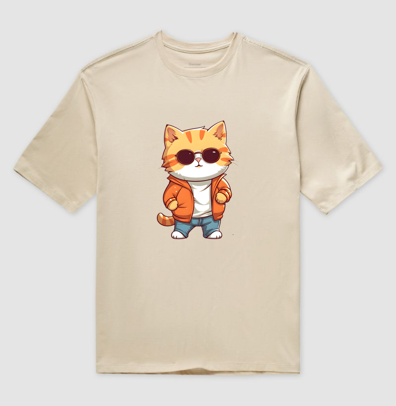 Miau Laranja Estiloso