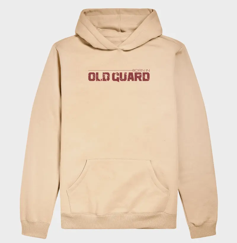 Moletom Canguru com Capuz Born in Old Guard