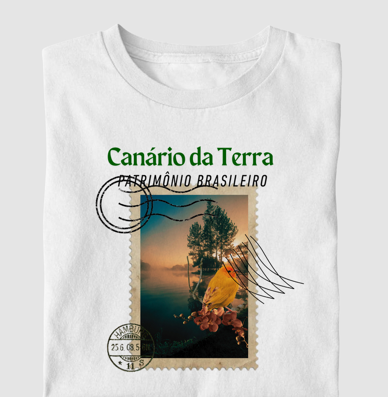 Canário da Terra selo postal