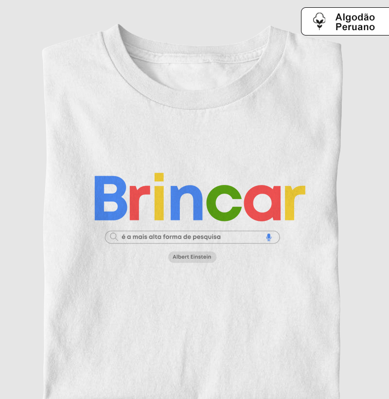 Camiseta Premium Algodão Peruano Orgânico | Pesquisa