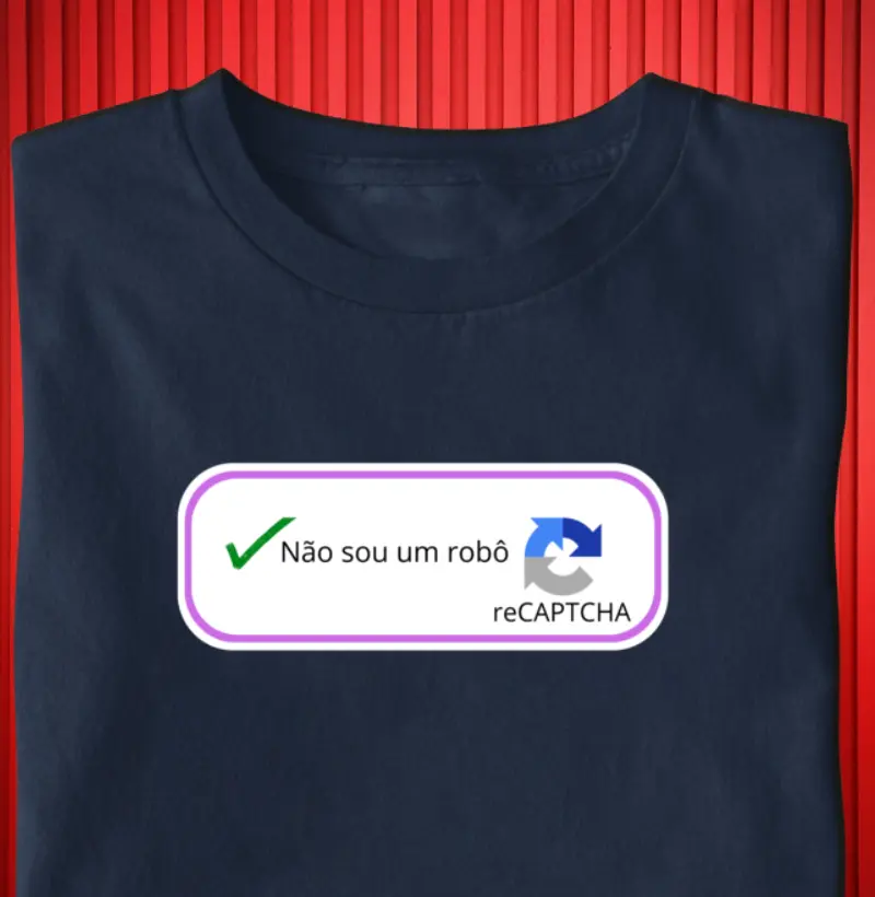 Não sou um robô