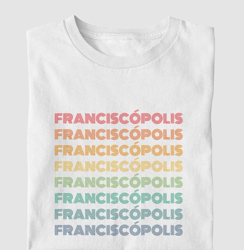 Franciscópolis Letreiro Retrô