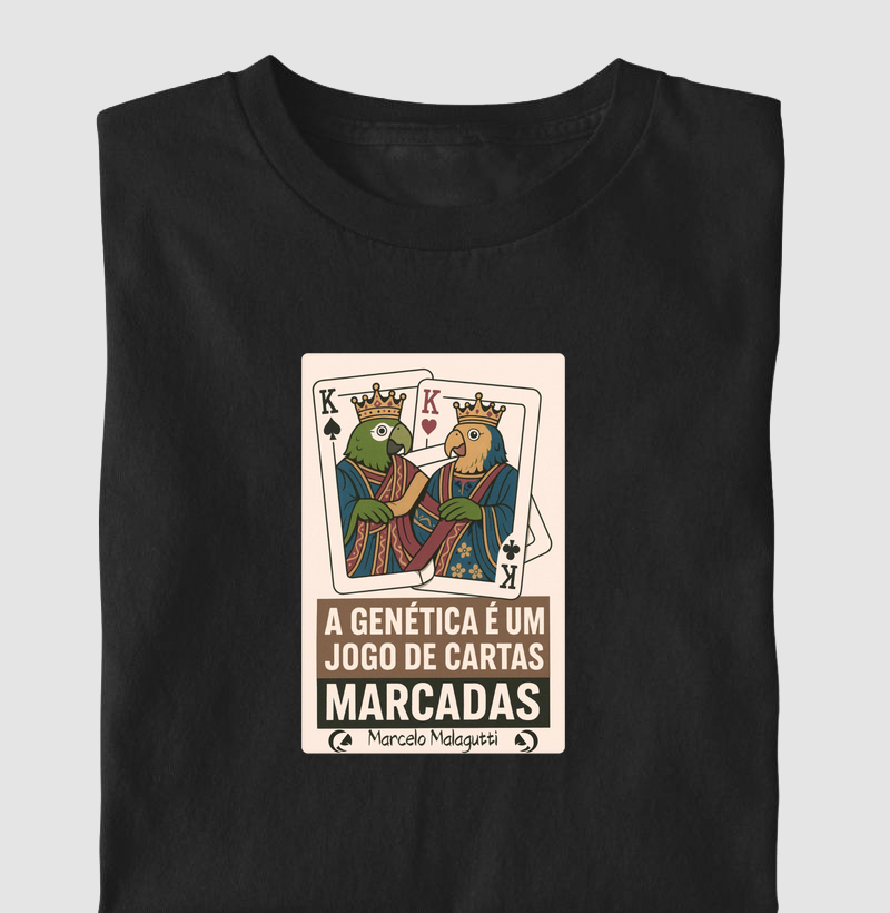 Camiseta - Genética Cartas Marcadas by Professor Marcelo