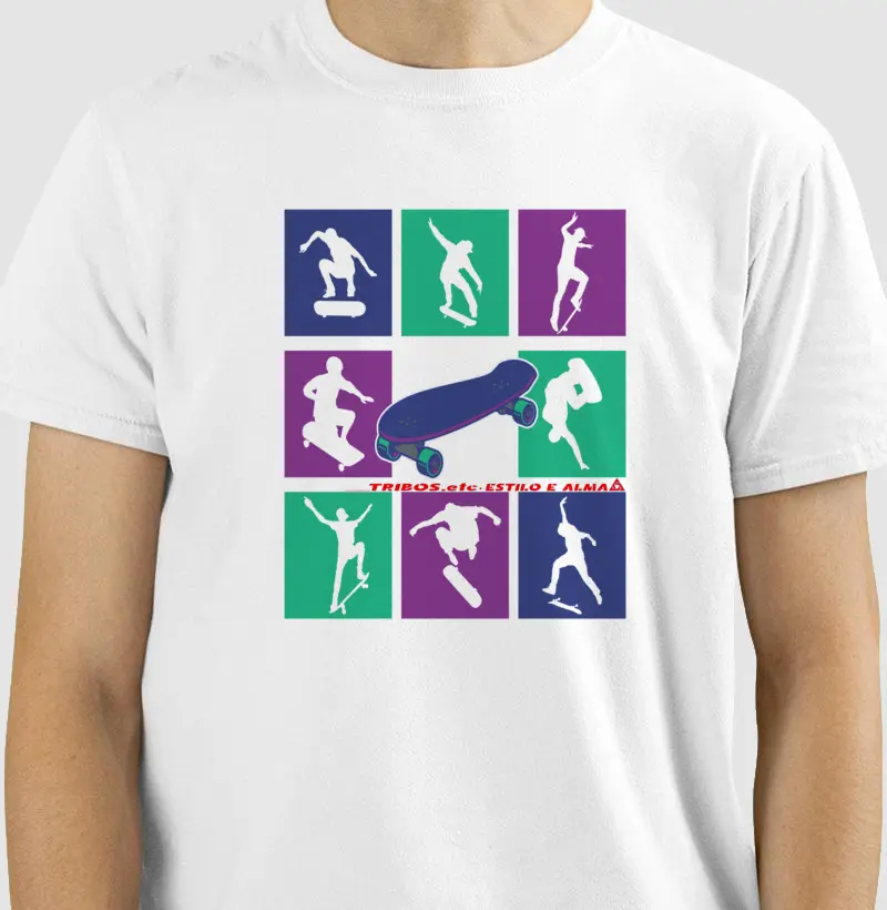 CAMISETA RESERVA.INK MASCULINA E FEMININA TRIBOS.etc ADVENTURE SKATE STREET SKATING