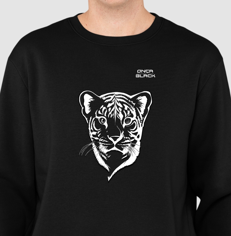 Moleton Hoodie Onça