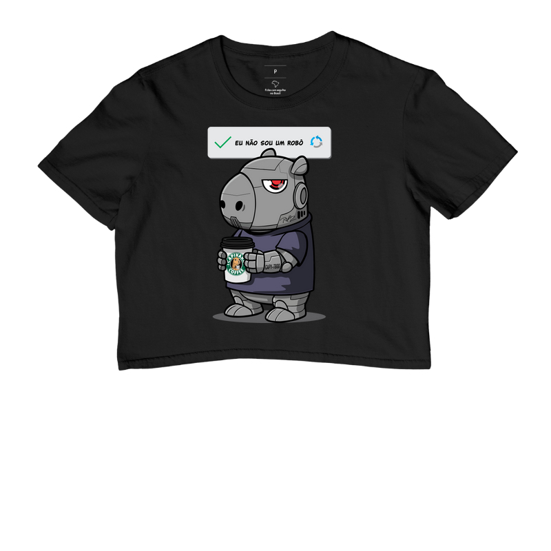 Camiseta Capivara Robô