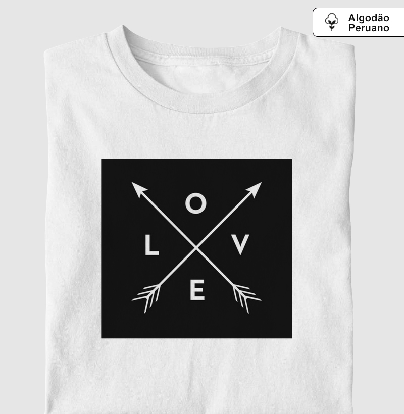 Camisa Algodão Peruano LOVE
