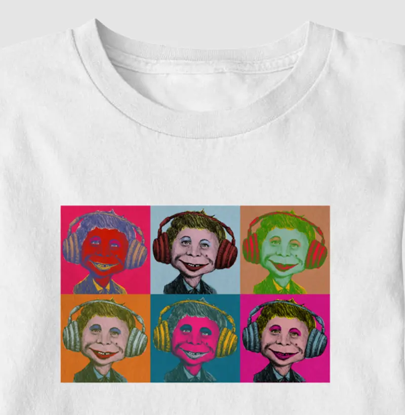 Me Worry? Headphone Pop Art