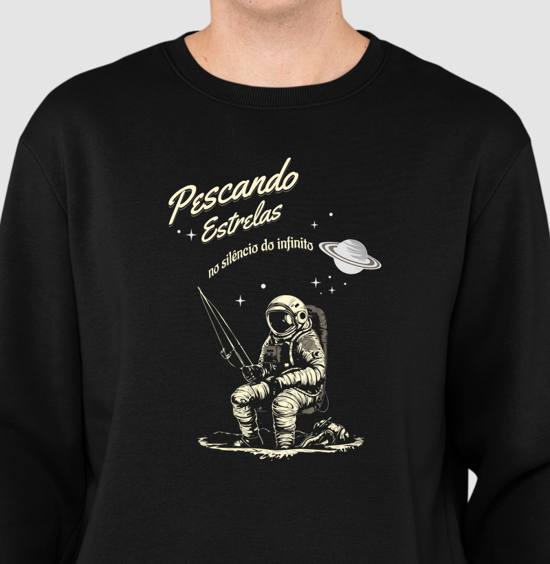 Pescando Estrelas | Moletom | Unissex