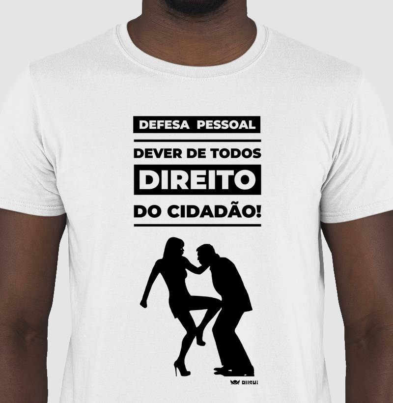 Camiseta Defesa Pessoal