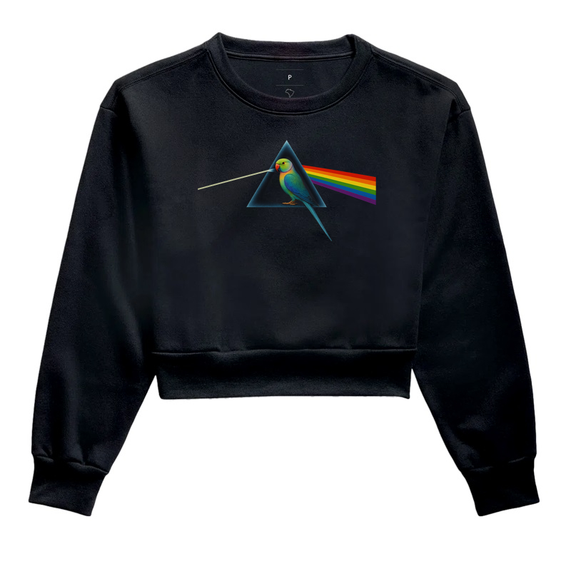 Cropped Moletom - The Ringneck Side of the Moon