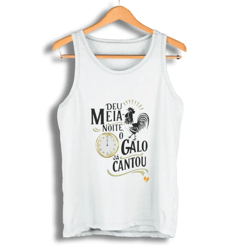 Deu meia noite o galo já cantou