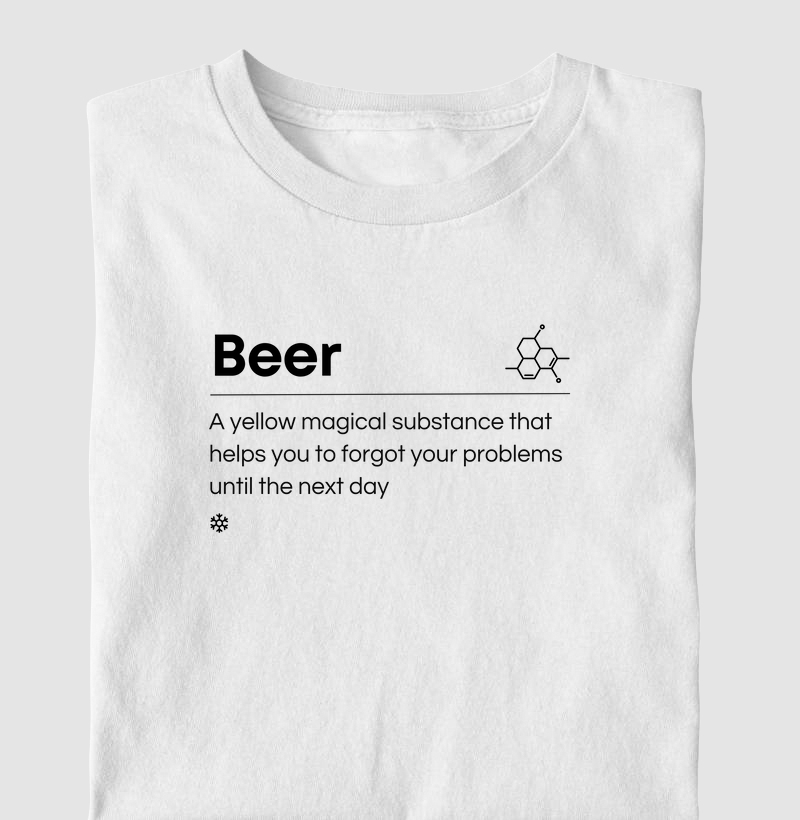 Camiseta Beer Definition