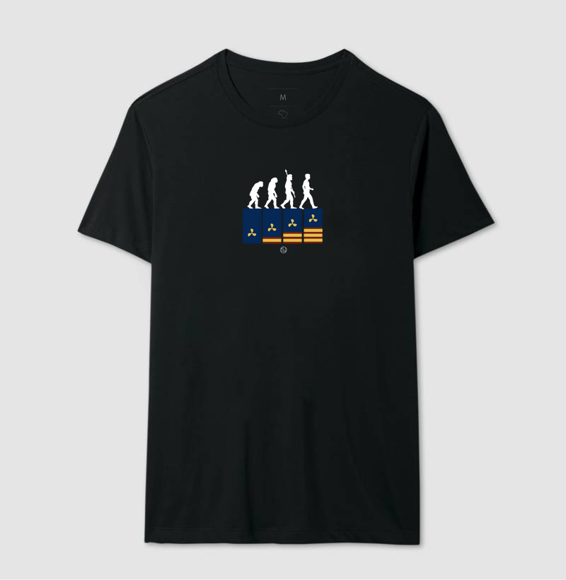 Camiseta Evolução do Maquinista 