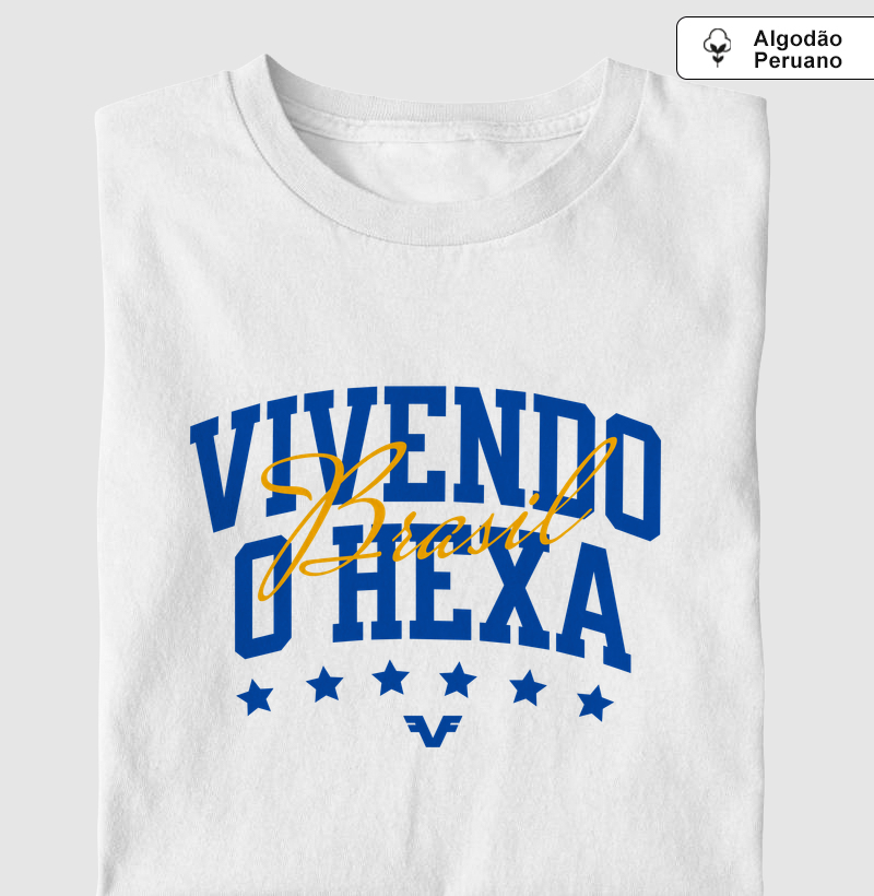 Algodão Peruano Vivendo o Hexa Brasil