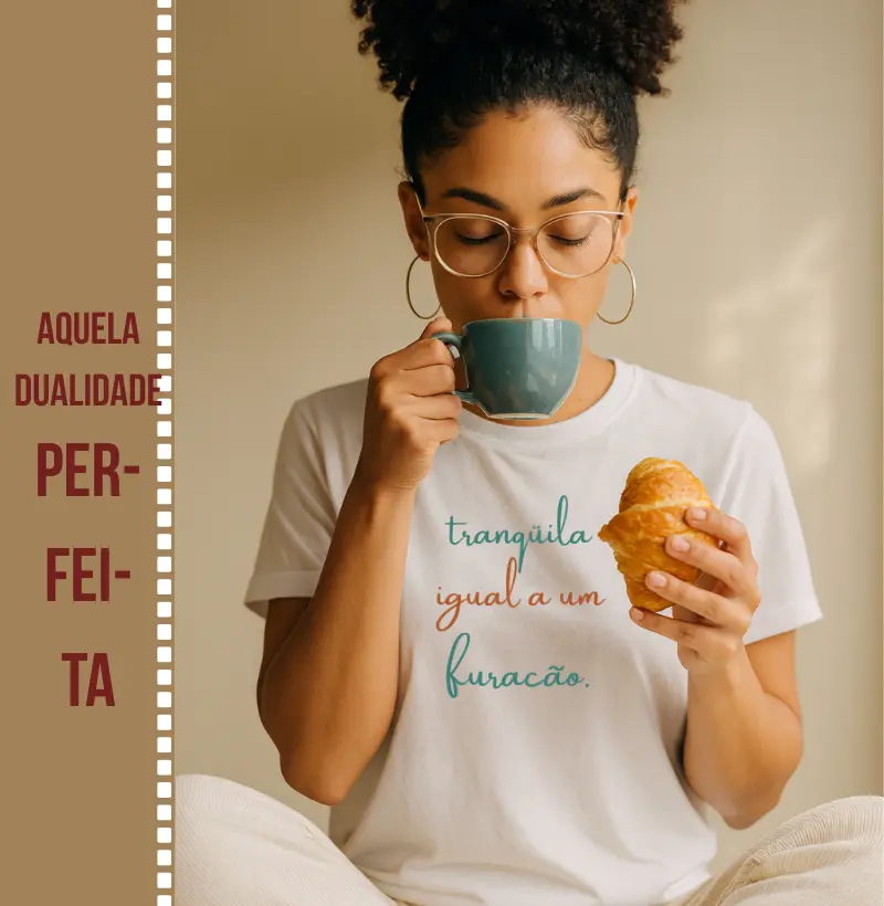 Tranquila igual a um furacão