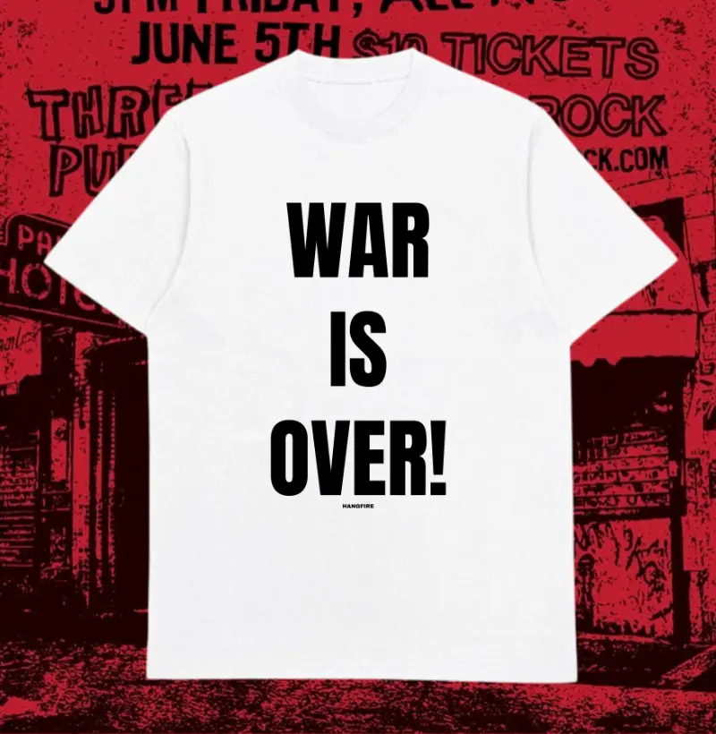 War Is Over!