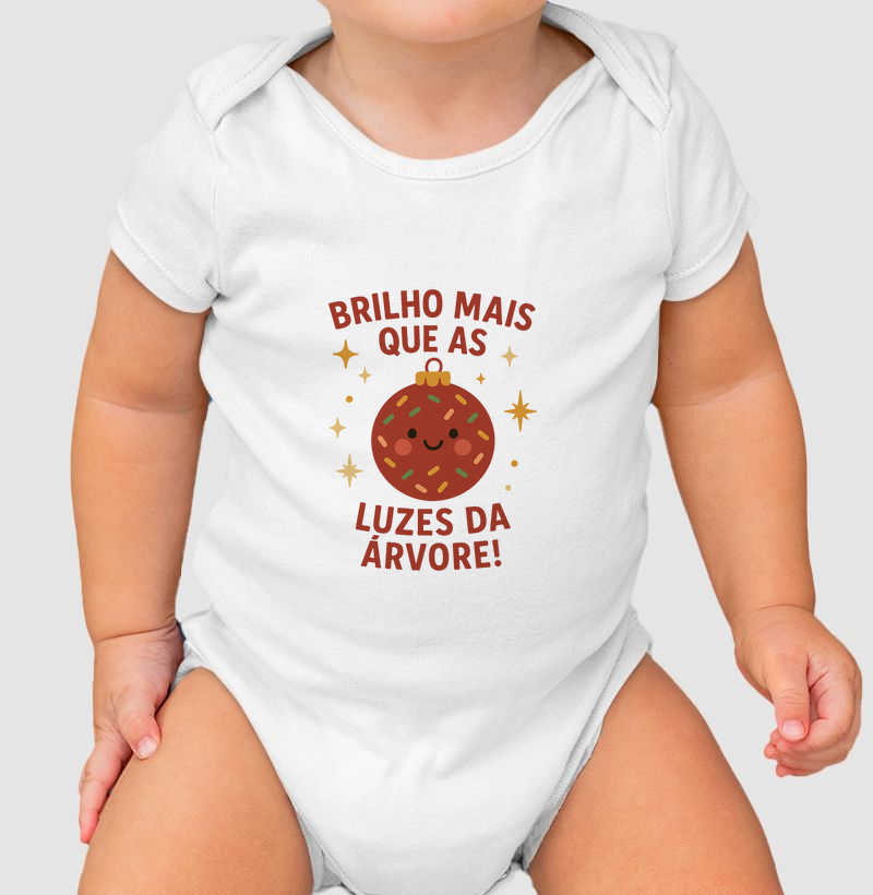 BRILHO MAIS QUE AS LUZES DA ÁRVORE!