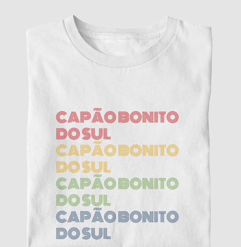 Capão Bonito do Sul Letreiro Retrô