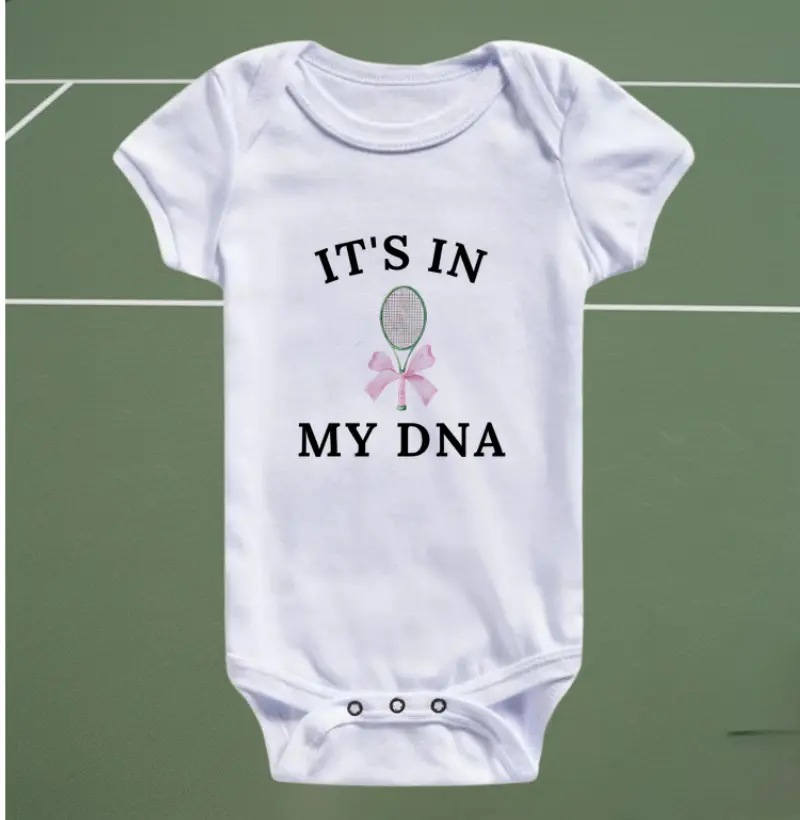 It's in my DNA - Baby menina tenista