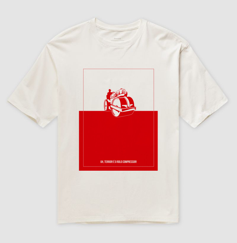 Camiseta Oversized Rolo Compressor