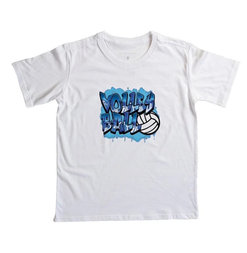 Camiseta Infantil Voleibol Grafismo