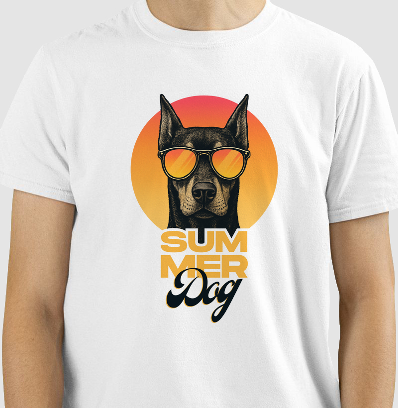 Summer dog