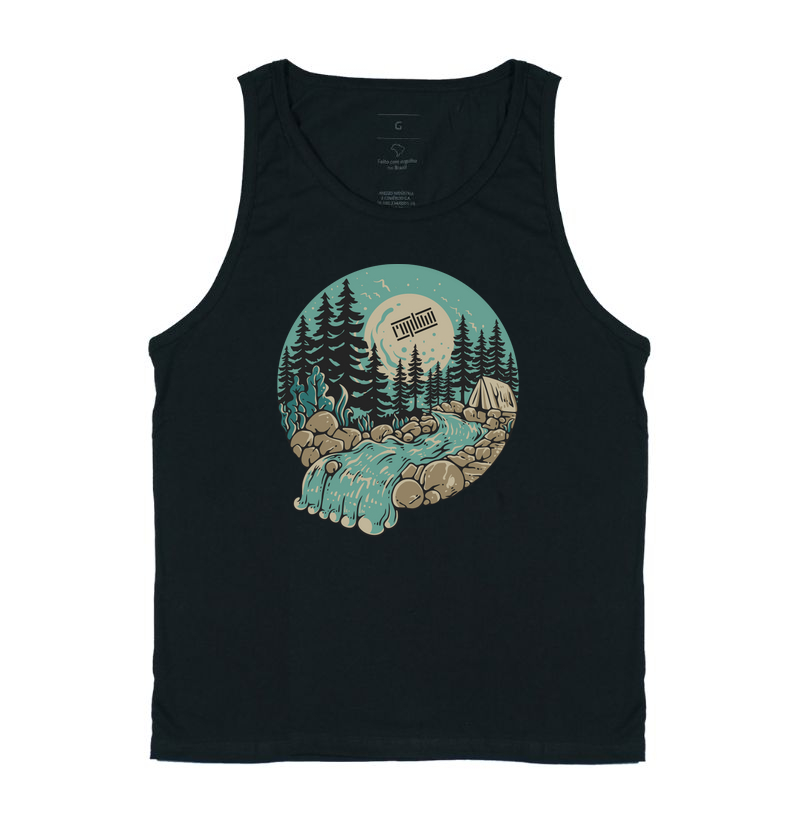 Cachoeira na floresta