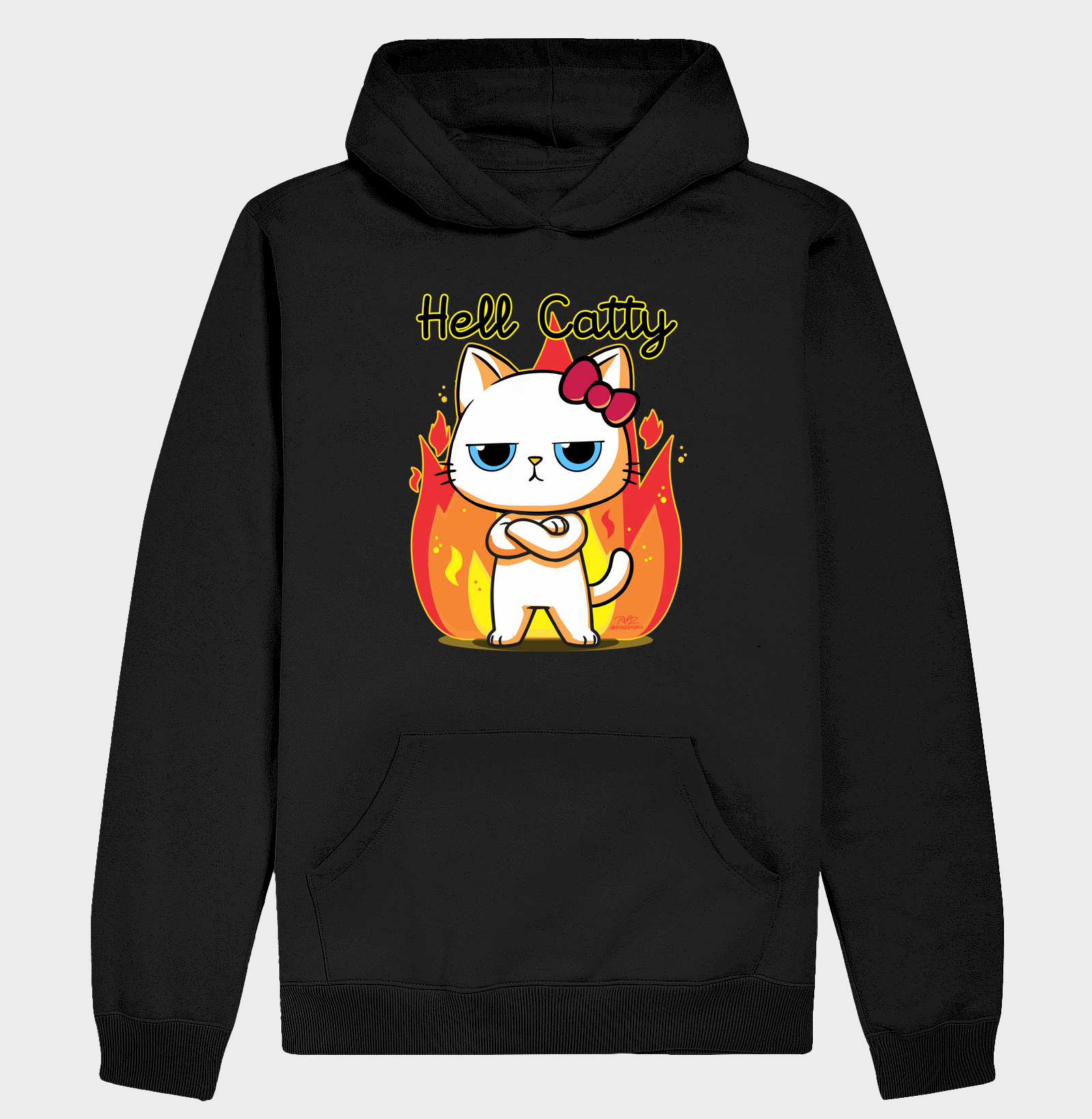Camiseta Gato Sincero Hell Catty