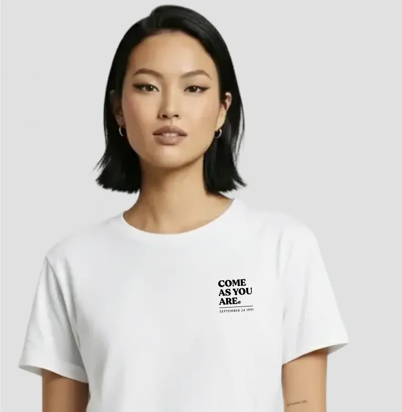 Camiseta Come As You Are | Entre Linhas