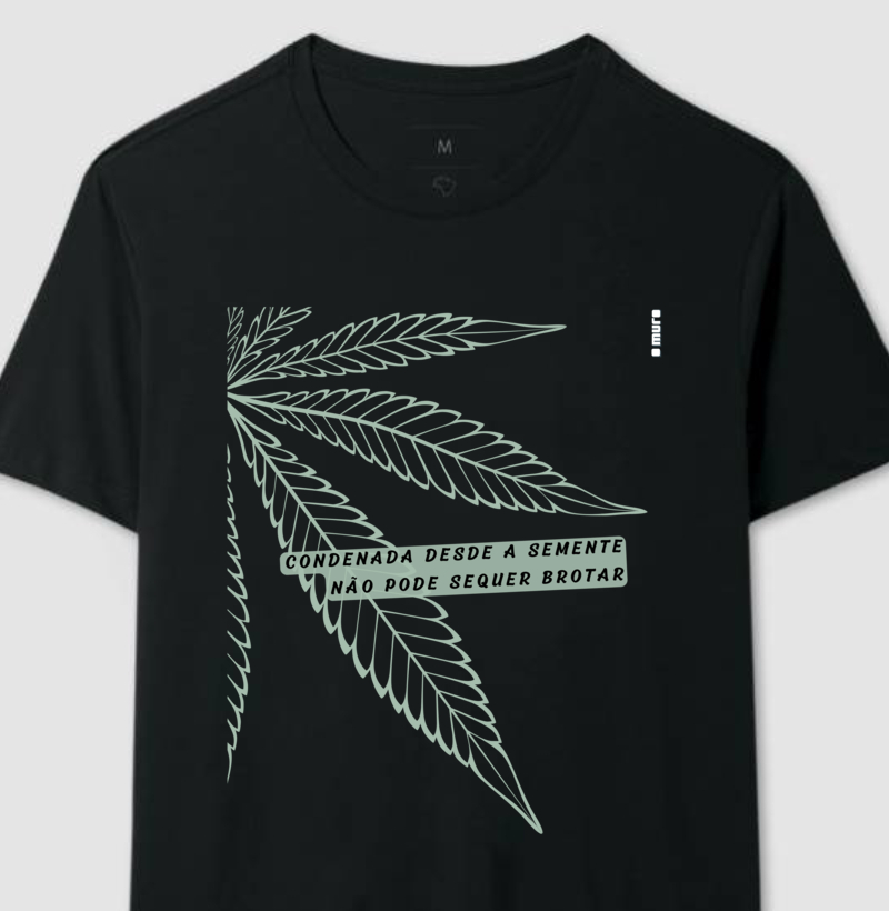 camiseta | condenada desde a semente
